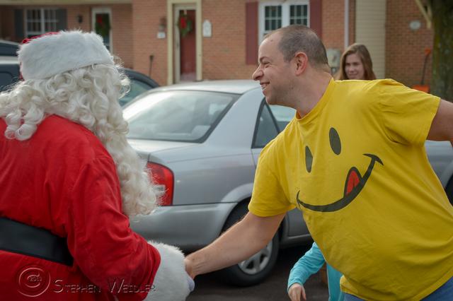 Santa Visits Lower Frederick Twp. - 12/21/2013